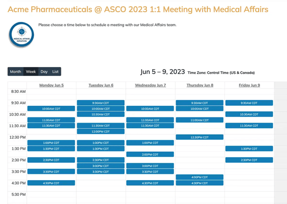 Centralized scheduling