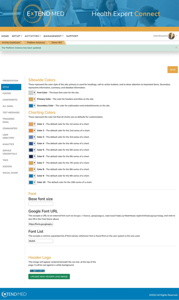 White-labeled platform with seamless user experience