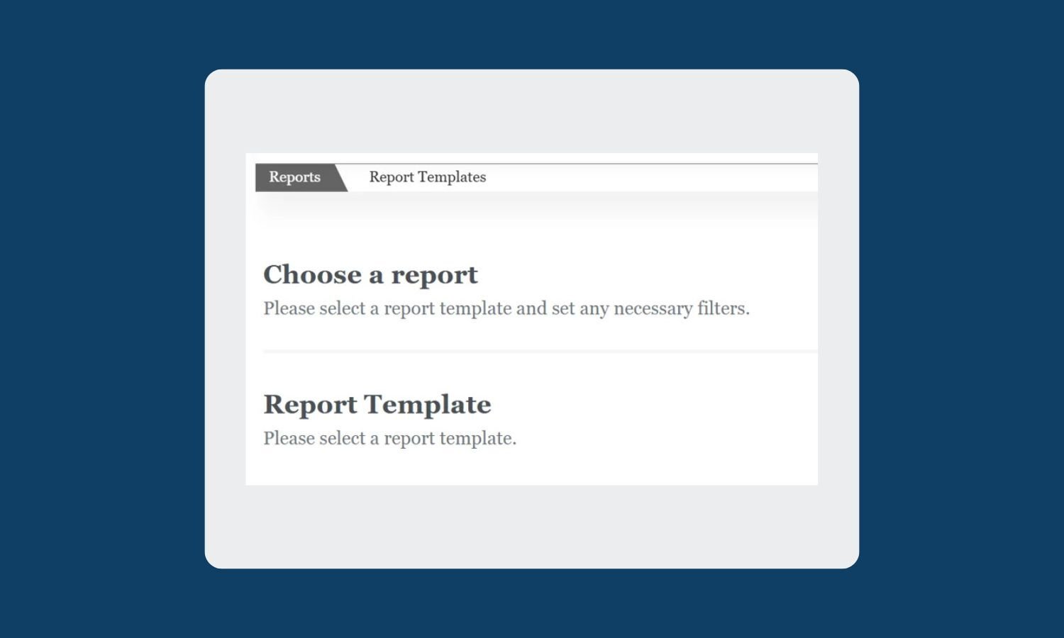 Health Expert Connect - Report Templates