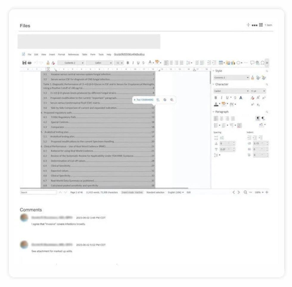 EXM - Document Collaboration
