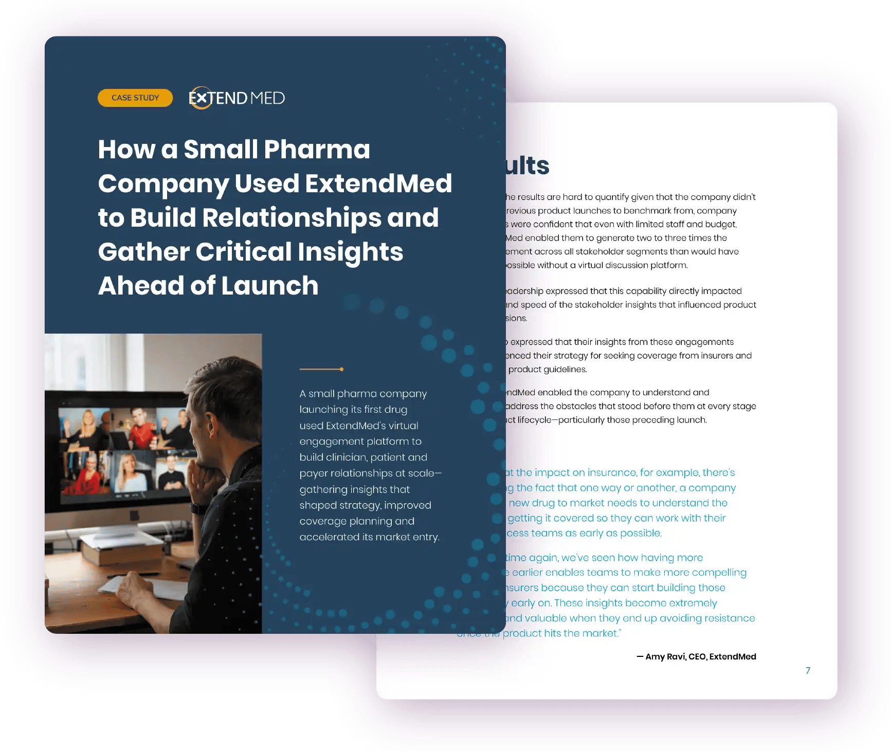 small pharma case study cover