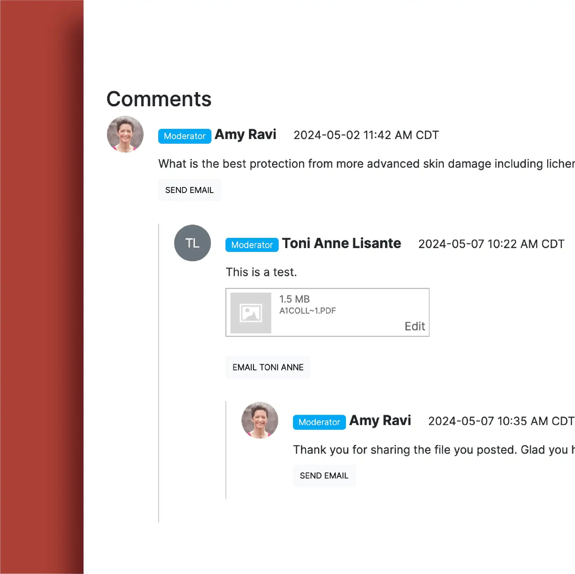 attached file in discussion