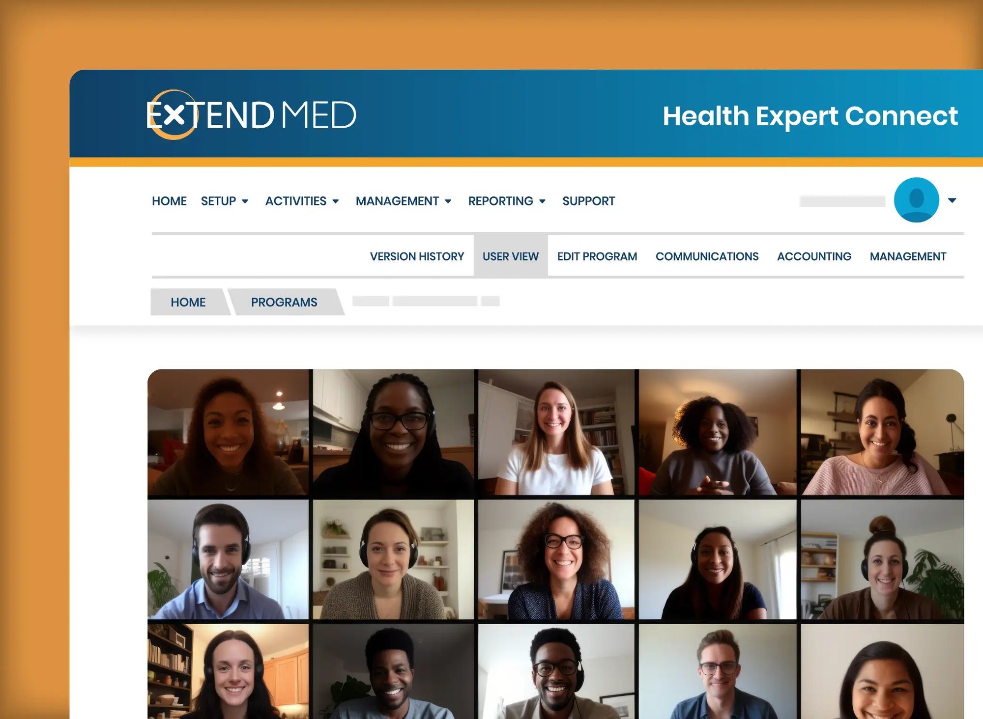 virtual meeting on HEC