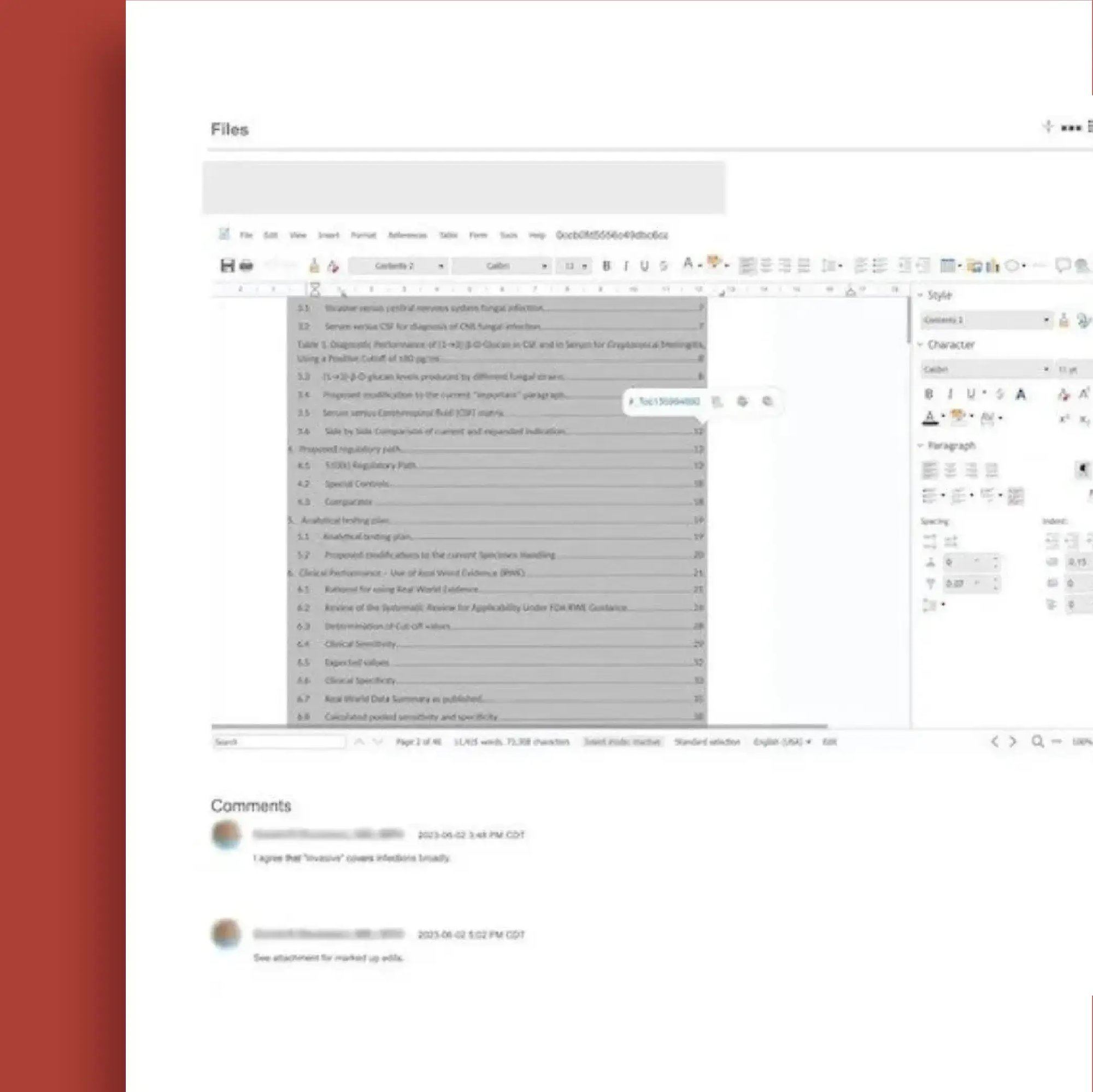 virtual document collaboration