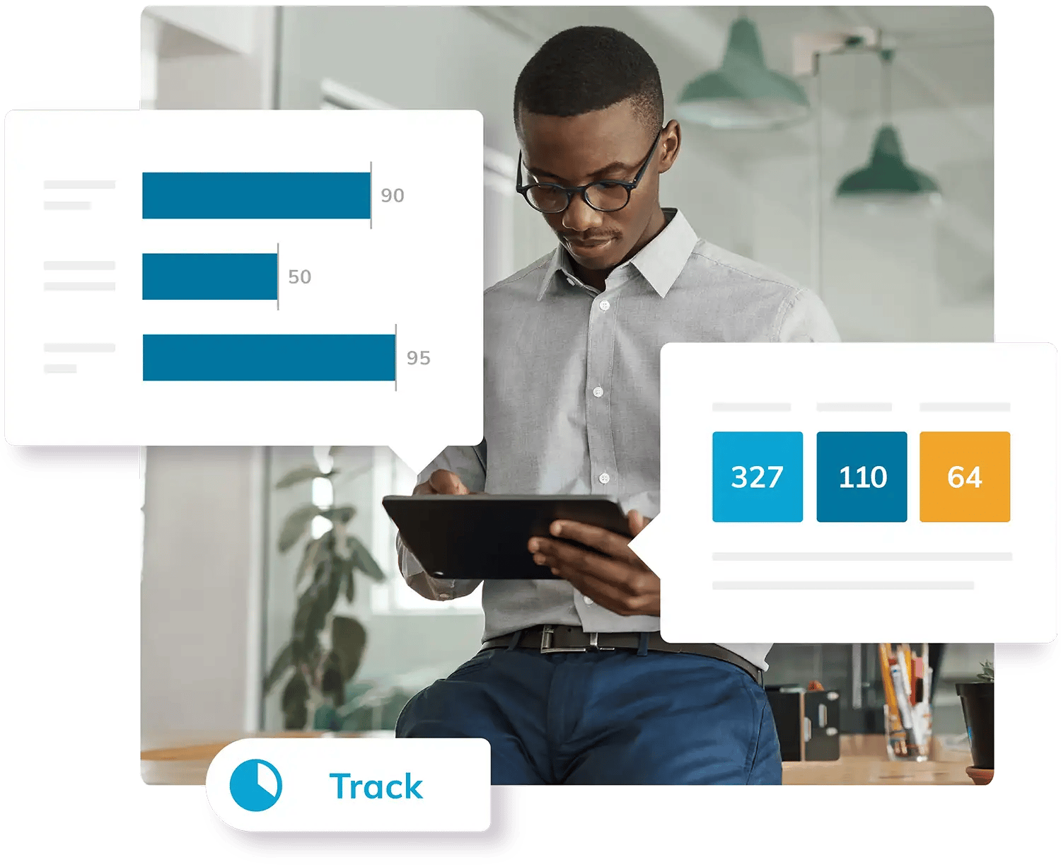 Man tracking analytics